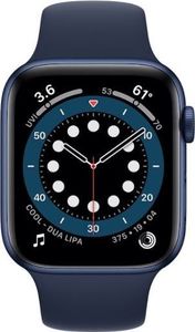 Smartwatch Apple Watch Series 6 GPS 44mm Blue Alu Navy Sport Granatowy  (M00J3WB/A) 3