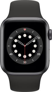 Smartwatch Apple Watch Series 6 GPS 40mm Gray Alu Black Sport Czarny  (MG133WB/A) 2