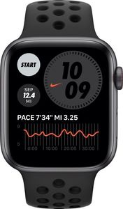 Smartwatch Apple Watch SE Nike GPS + Cellular 44mm Gray Alu Black Sport Czarny  (MG0A3WB/A) 2
