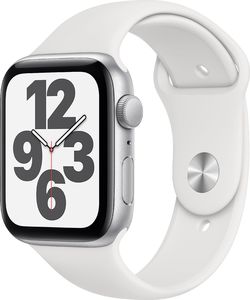 Smartwatch Apple Watch SE GPS 44mm Silver Alu White Sport Biały  (MYDQ2EL/A) 1