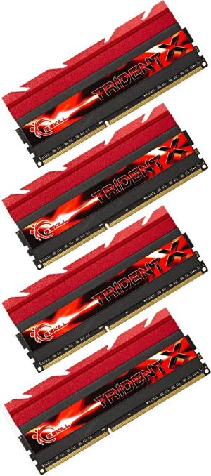 Pamięć G.Skill TridentX, DDR3, 16 GB, 2400MHz, CL10 (F3-2400C10Q-16GTX) 1
