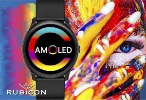 Smartwatch Rubicon KW13 Czarny  (RNCE61BIBX05AX) 6