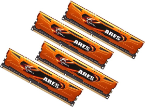 Pamięć G.Skill Ares, DDR3, 32 GB, 1600MHz, CL10 (F3-1600C10Q-32GAO) 1