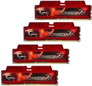Pamięć G.Skill RipjawsX, DDR3, 32 GB, 1600MHz, CL10 (F3-12800CL10Q-32GBXL) 4
