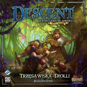Galakta Dodatek do gry Descent: Wędrówki w mroku - Trzęsawiska Trolli (GAL_DJ05) 1