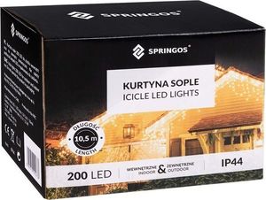 Springos LED białe ciepłe 10