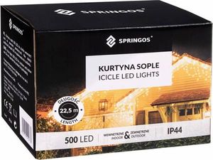 Springos LED białe ciepłe 8