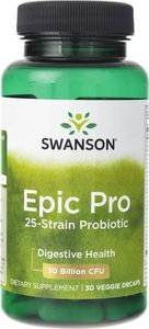 Swanson Swanson Probiotyk Epic Pro 25 szczepów - 30 kapsułek 1