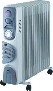 Grzejnik Wollen Wollen P20 Grzejnik olejowy , 2900W, 13 sztuk, wentylator, termostat, timer, Funkcja TURBO 1