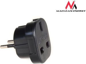 Maclean Adapter podrózny EU na UK czarny (MCE72) 4