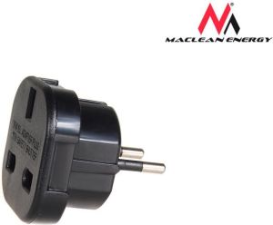 Maclean Adapter podrózny EU na UK czarny (MCE72) 6