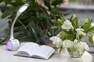 Lampka biurkowa Activejet Rainbow biała  (AJE-RAINBOW) 4