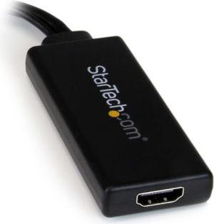 Adapter AV StarTech D-Sub (VGA) - HDMI + USB-A czarny (VGA2HDU) 2