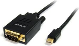 Kabel StarTech DisplayPort Mini - D-Sub (VGA) 1.8m czarny (MDP2VGAMM6) 1