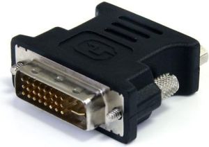 Adapter AV StarTech DVI-I - D-Sub (VGA) czarny (DVIVGAMFB10P) 1