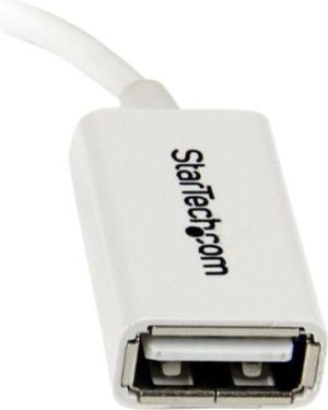 Adapter USB StarTech microUSB - USB Biały  (UUSBOTGW) 3