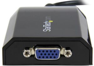 Adapter USB StarTech USB - VGA Czarny  (USB32VGAPRO) 1