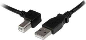Kabel USB StarTech USB-A - USB-B 1 m Czarny (USBAB1ML) 1