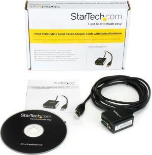Kabel USB StarTech USB-A - DB-9 2.5 m Czarny (ICUSB2321FIS) 3