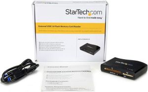 Czytnik StarTech USB 3.0 Multi Media M2, SD, MS, (FCREADHCU3) 3