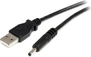 Kabel USB StarTech USB-A - DC 3.4 mm Typ-H 0.9 m Czarny (USB2TYPEH) 1