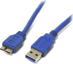 Kabel USB StarTech USB A na Micro USB B USB 3.0 (USB3SAUB1) 1