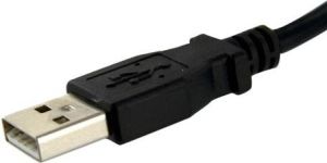 Kabel USB StarTech USB-A - USB-A 0.9 m Czarny (USBPNLAFAM3) 4