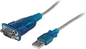 Kabel USB StarTech USB-A - DB-9 0.4 m Przezroczysty (ICUSB232V2) 1