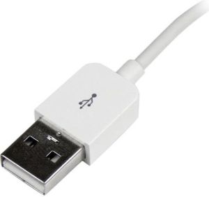 Kabel USB StarTech USB-A - Lightning 3 m Biały (USBLT3MW) 2