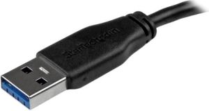 Kabel USB StarTech USB-A - micro-B 0.5 m Czarny (USB3AUB50CMS) 2