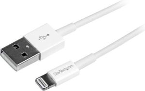 Kabel USB StarTech Lightning na USB 1M (USBLT1MWS) 1
