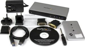 Stacja/replikator StarTech Laptop Docking Station USB 3.0 (USB3SDOCKDD) 3