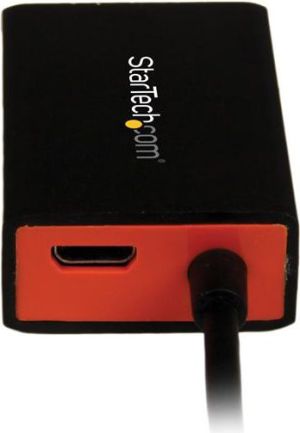 Adapter USB StarTech USB Micro D-Sub (VGA), Czarny (SLMPT2VGA) 5