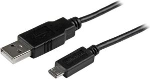 Kabel USB StarTech USB-A - microUSB 1 m Czarny (USBAUB1MBK) 1