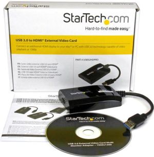 Adapter USB StarTech USB32HDPRO USB - HDMI Czarny  (USB32HDPRO) 3