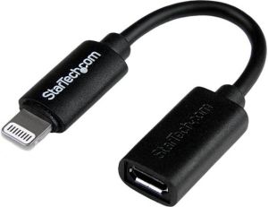 Adapter USB StarTech Lightning(M) na Micro USB B(F) (USBUBLTB) 1