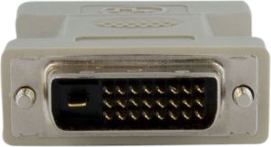 Adapter AV StarTech DVI-D - DVI-I beżowy (DVIIDVIDFM) 2