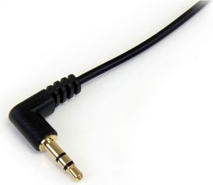 Kabel StarTech Jack 3.5mm - Jack 3.5mm 0.3m czarny (MU1MMSRA) 2