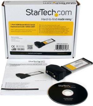 Kontroler StarTech ExpressCard - RS-232 DB-9 (EC1S232U2) 3
