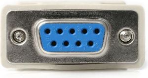 StarTech DB-9 - DB-9, Biały (NM9FF) 3