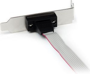 StarTech DB-9 - IDC-10, 0.4m, Szary (PLATE9M16LP) 2