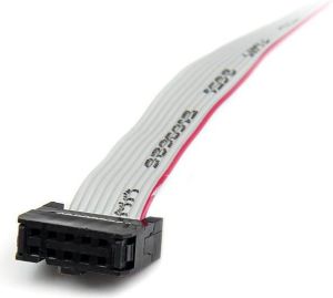 StarTech DB-9 - IDC-10, 0.4m, Szary (PLATE9M16LP) 3