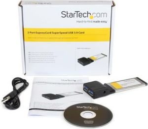 Kontroler StarTech ExpressCard/34 - 2x USB 3.0 (ECUSB3S22) 3