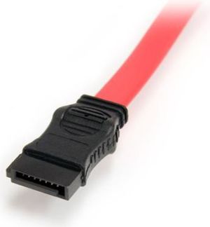 StarTech SATA - SATA Slimline + Molex, 0.3m, Czerwony (SLSATAF12) 4