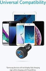 Ładowarka Anker PowerDrive Speed 2x USB-A 3 A  (AK-848061039573) 3