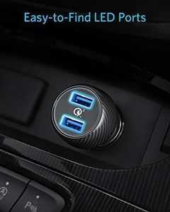 Ładowarka Anker PowerDrive Speed 2x USB-A 3 A  (AK-848061039573) 4