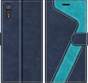 Mobesv MOBESV etui na telefon komórkowy do Huawei P10 etui skórzane, Huawei P10 etui z klapką etui na telefon komórkowy do na telefony komórkowe Huawei P10, modna czerń 1