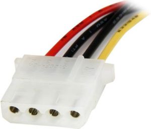 StarTech Molex - SATA, 0.3m, Wielokolorowy (LP4SATAFM12) 2