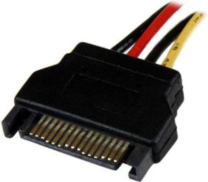 StarTech Molex - SATA, 0.3m, Wielokolorowy (LP4SATAFM12) 3