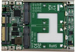 StarTech Adapter SATA - 2x mSATA z obsługą RAID (25SAT22MSAT) 3